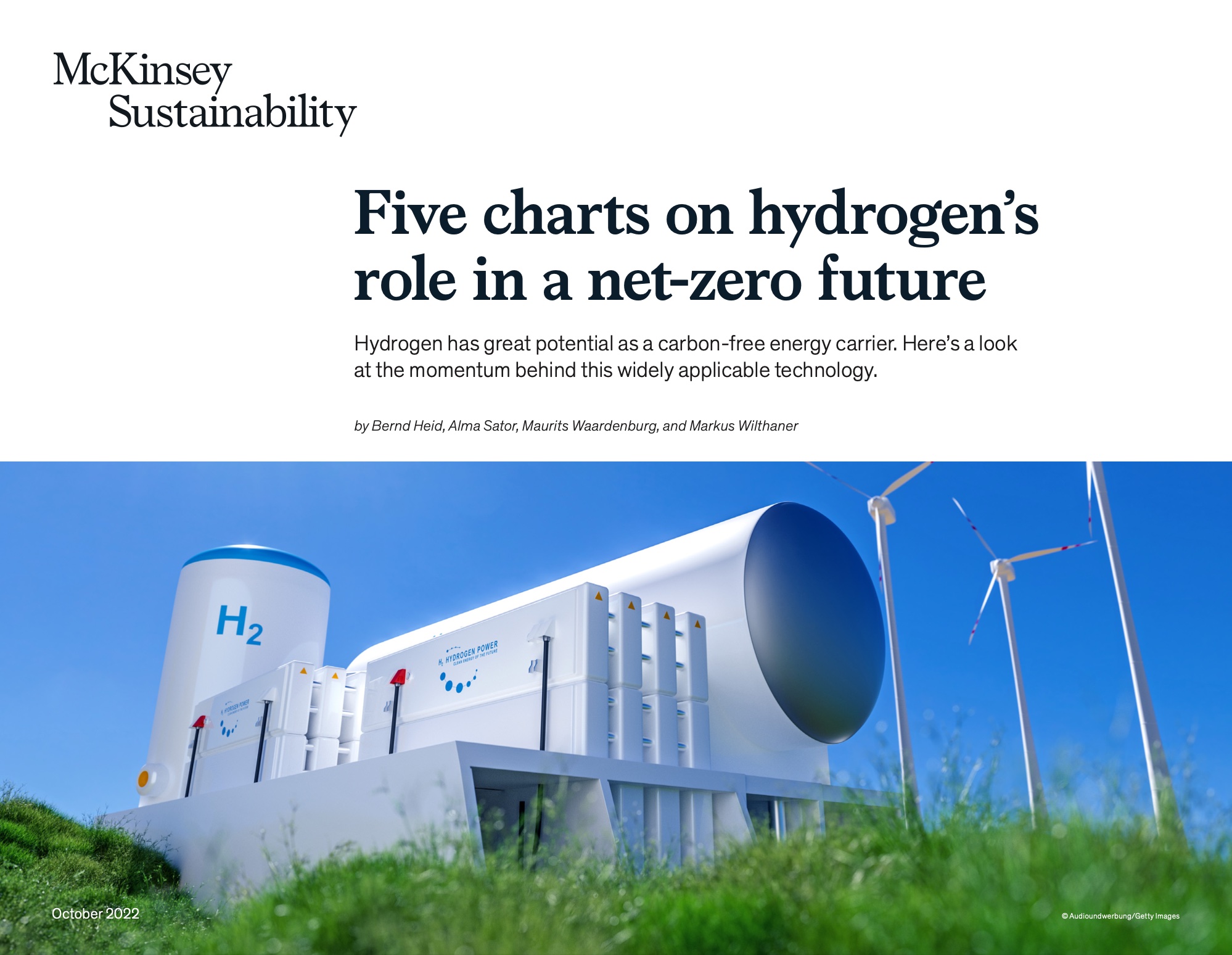 McKinsey Sustainability: Five charts on hydrogen’s role in a net-zero ...